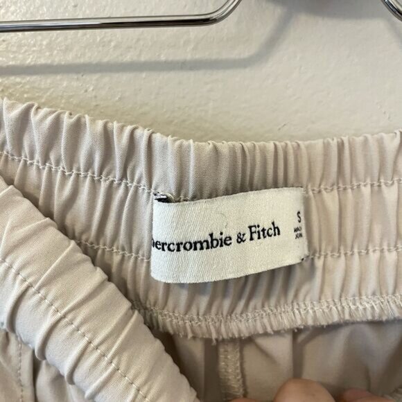 Abercrombie And Fitch Pull On Ponti Pants Slit Side Casual Trouser Sz S - Picture 3 of 5